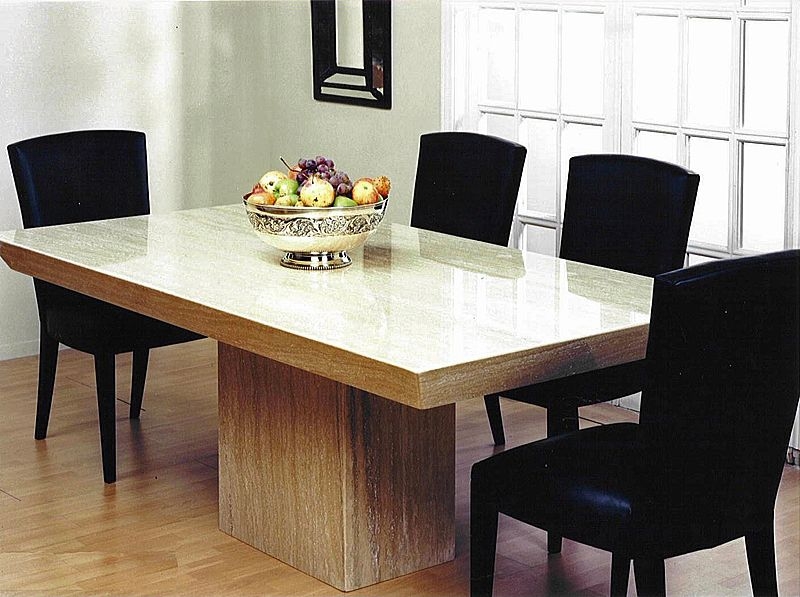 Product photograph of Stone International Roma Smooth Marble Dining Table from Choice Furniture Superstore.