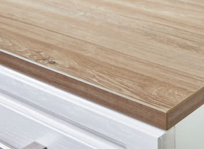 Product photograph of Kent White And Oak 6 Drawer Midi Chest from Choice Furniture Superstore.
