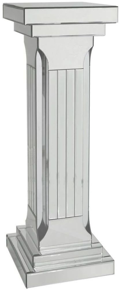Product photograph of Astoria Mirrored Large Pillar from Choice Furniture Superstore.