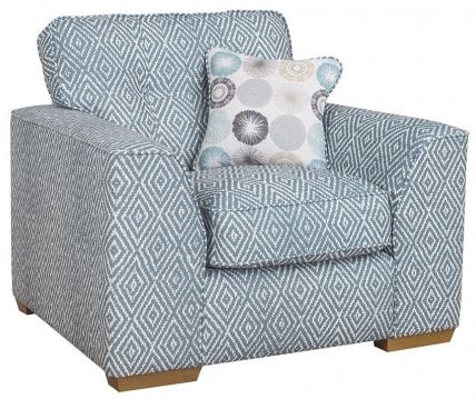 Product photograph of Buoyant Kennedy Fabric Armchair from Choice Furniture Superstore.