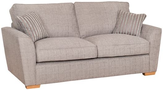 Product photograph of Buoyant Fantasia 4 Seater Modular Fabric Sofa - Comes In Beige Grey Silver Options from Choice Furniture Superstore.