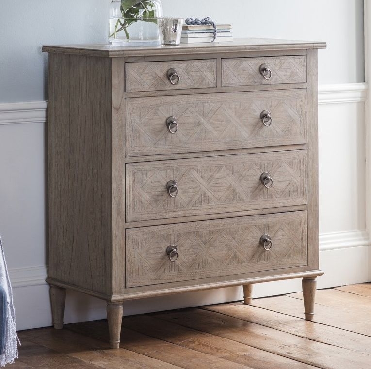 Product photograph of Mustique Wooden 3 2 Drawer Chest from Choice Furniture Superstore.
