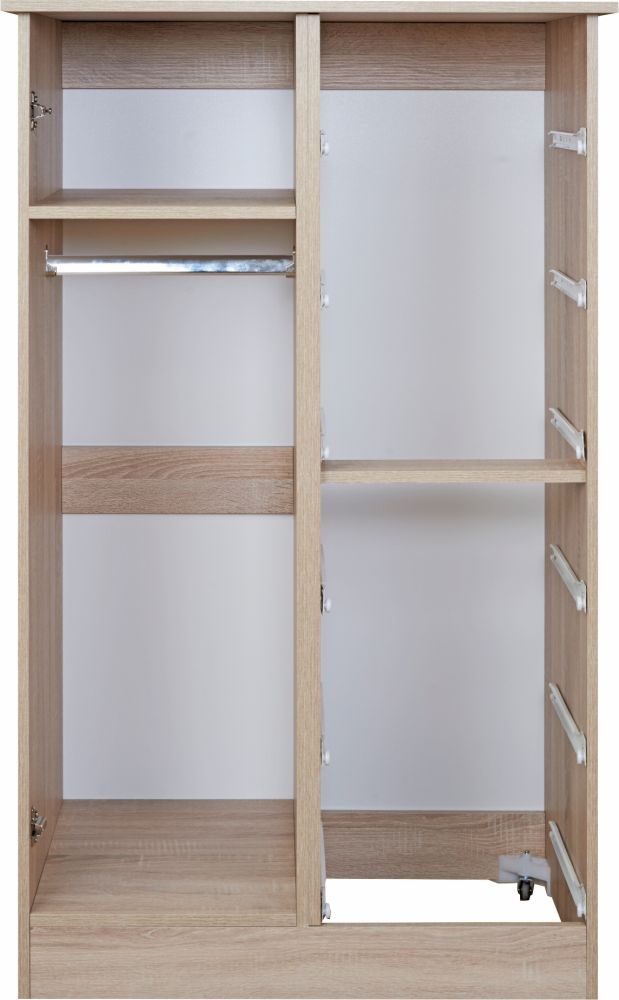 Product photograph of Pembroke 1 Door Children Wardrobe - Comes In White Cream And High Gloss White Options from Choice Furniture Superstore.