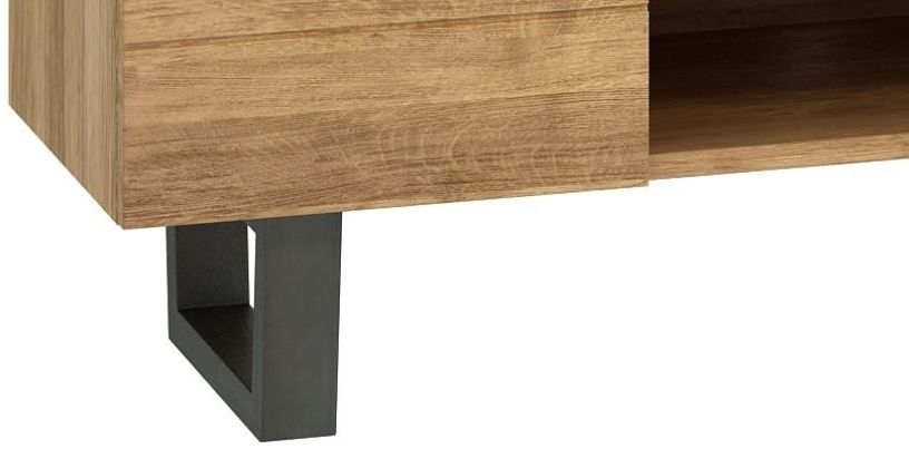 Product photograph of Fusion 2 Door Tv Unit - Comes In Oak And Stone Effect Options from Choice Furniture Superstore.