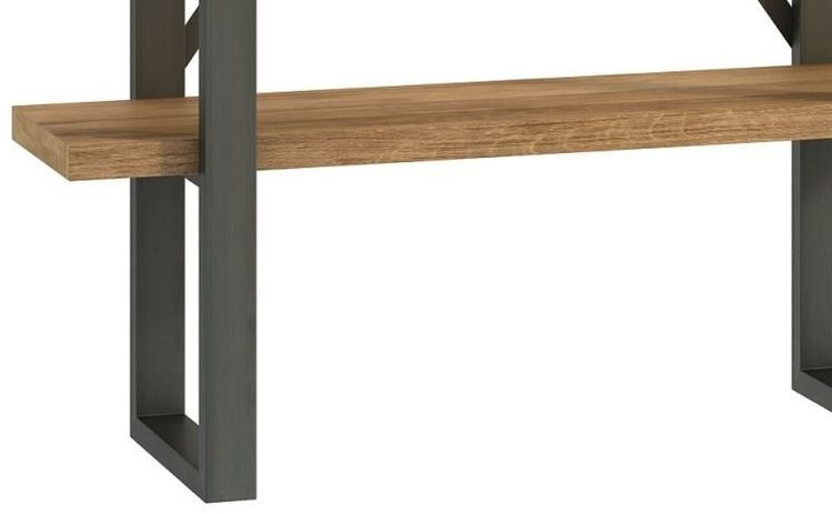 Product photograph of Fusion Shelf Unit - Comes In Oak And Stone Effect Options from Choice Furniture Superstore.