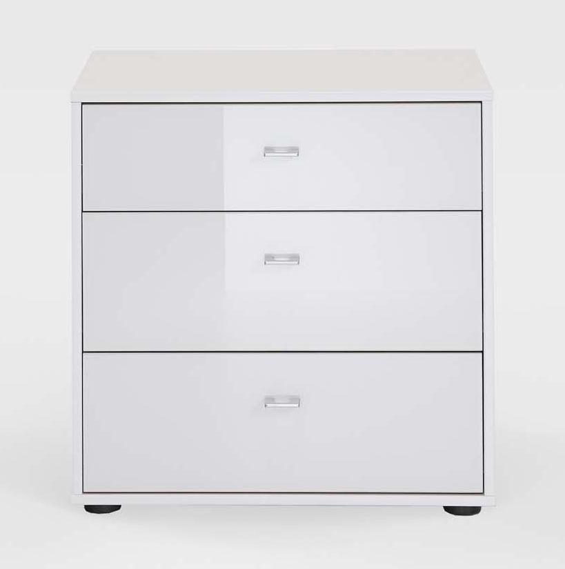 Product photograph of Tokio 3 Drawer Bedside Cabinet from Choice Furniture Superstore.