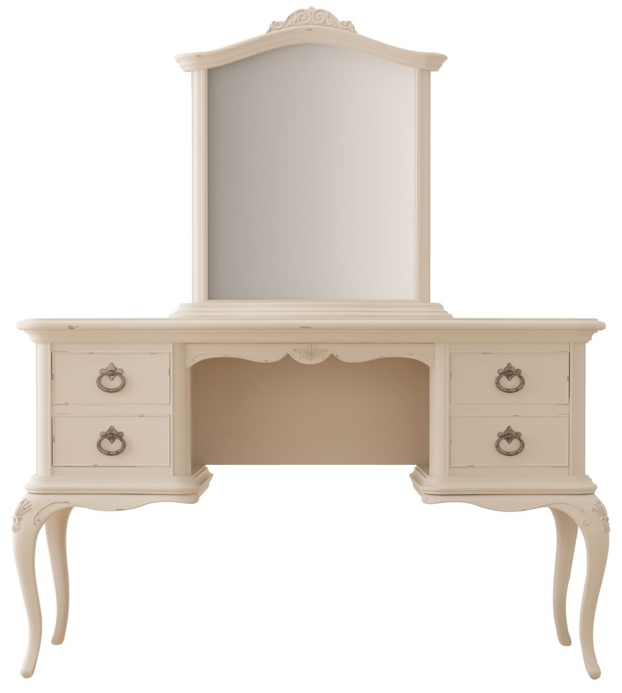 Product photograph of Willis And Gambier Ivory 4 Drawer Dressing Table from Choice Furniture Superstore.