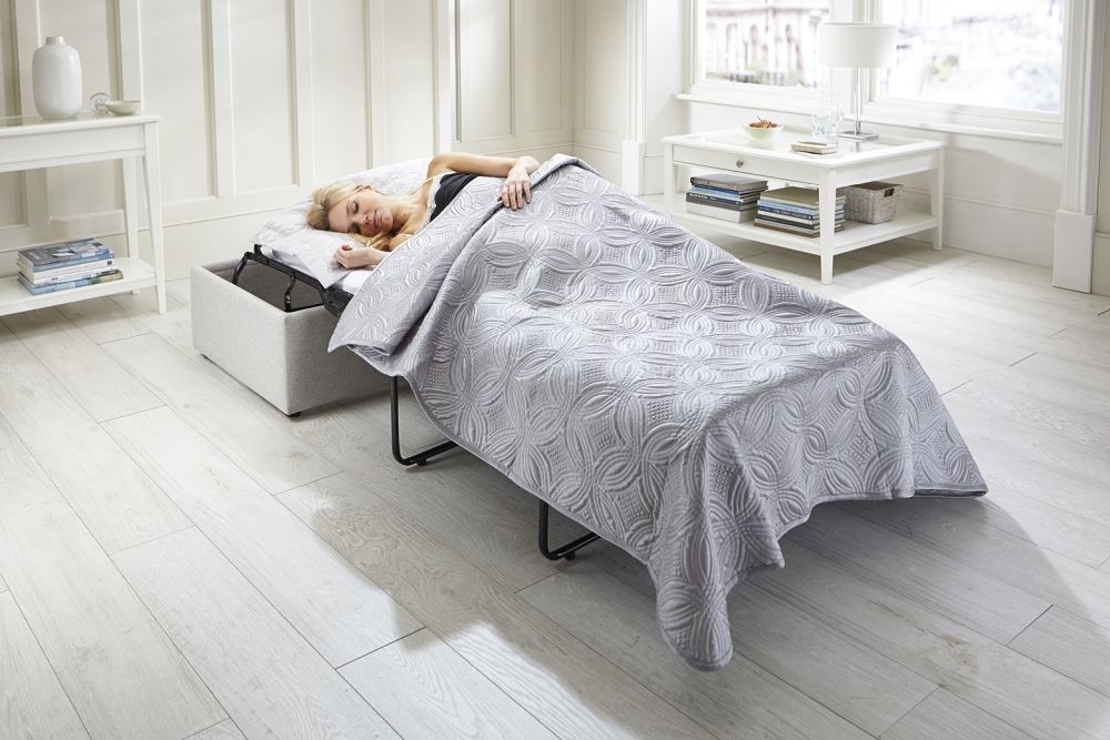 Product photograph of Jay-be Footstool Airflow Fibre Mattress Bed from Choice Furniture Superstore.