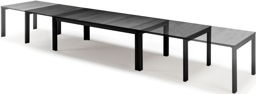 Product photograph of Skovby Sm24 6 To 20 Seater Extending Dining Table from Choice Furniture Superstore.