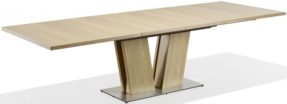 Product photograph of Skovby Sm37 6 To 12 Seater Extending Dining Table from Choice Furniture Superstore.