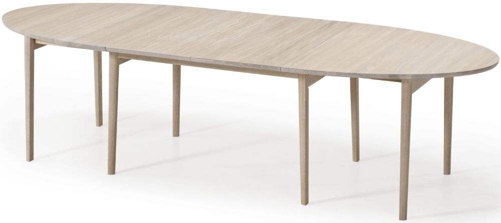 Product photograph of Skovby Sm78 Ellipse 6 Seater Extending Dining Table from Choice Furniture Superstore.