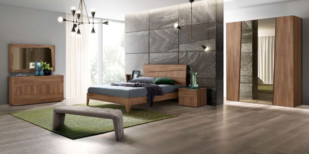 Product photograph of Modum Storm Italian Upholstered Bedroom Bench from Choice Furniture Superstore.