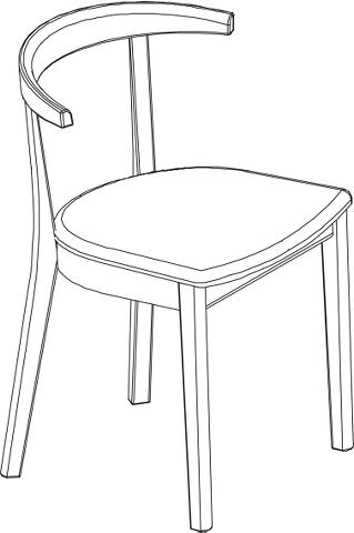 Product photograph of Skovby Sm52 Dining Chair from Choice Furniture Superstore.