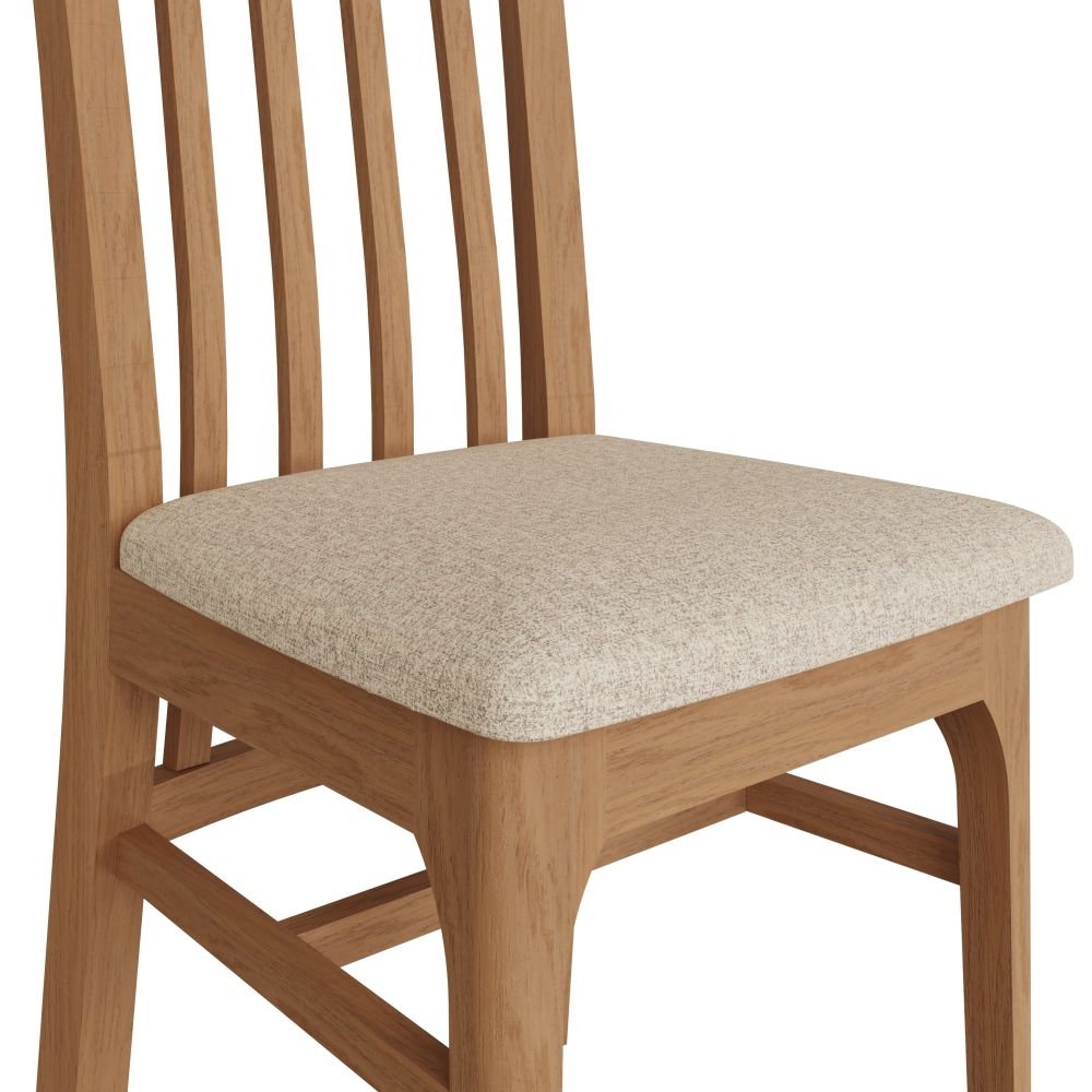 Product photograph of Appleby Slatted Back Dining Chair Sold In Pairs from Choice Furniture Superstore.