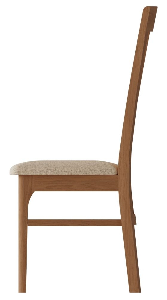 Product photograph of Appleby Slatted Back Dining Chair Sold In Pairs from Choice Furniture Superstore.