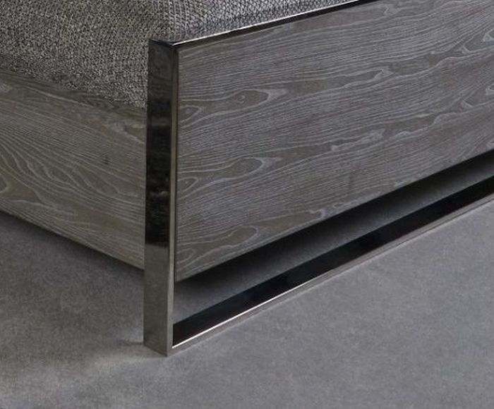 Product photograph of Diego Natural Elm Wood 6ft Queen Size Bed from Choice Furniture Superstore.