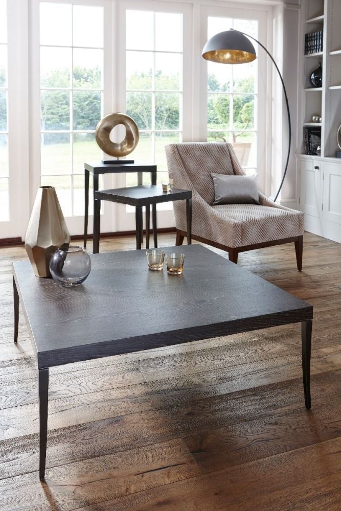 Product photograph of Gillmore Space Fitzroy Charcoal Square Coffee Table from Choice Furniture Superstore.