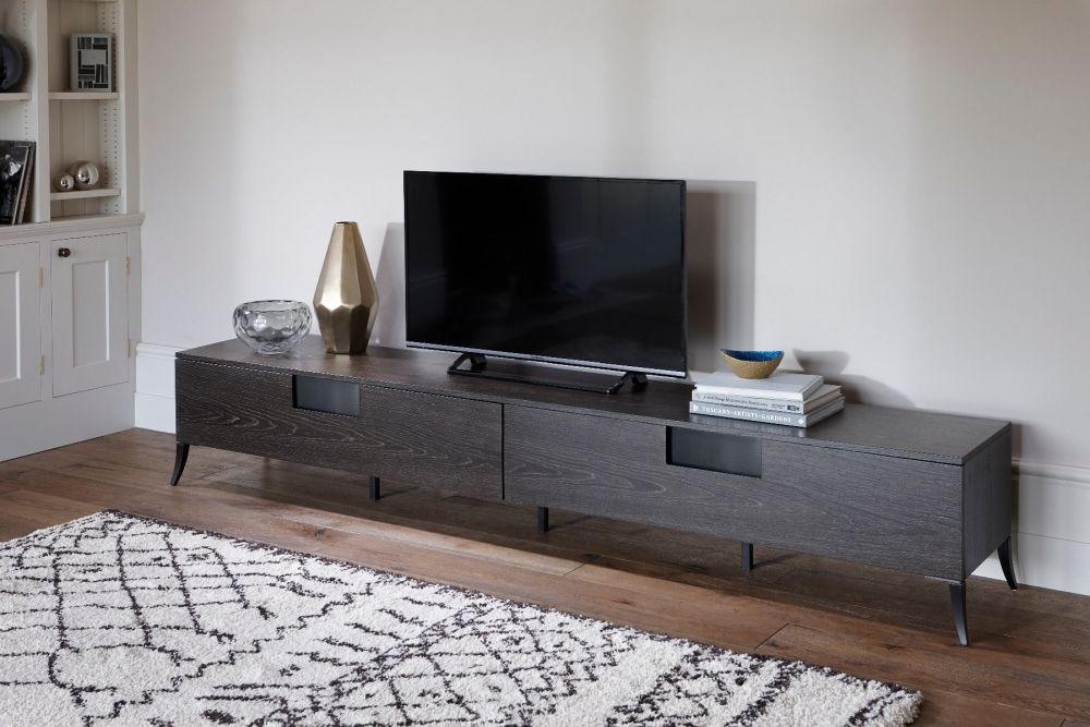 Product photograph of Fitzroy Charcoal Extra Large Tv Unit from Choice Furniture Superstore.