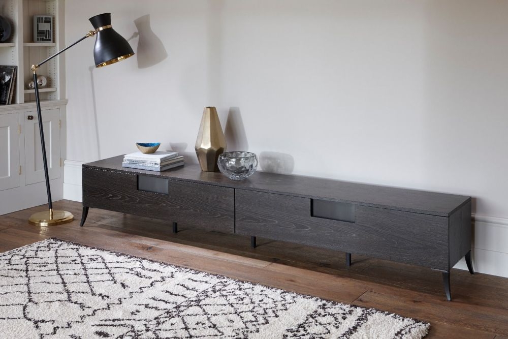Product photograph of Fitzroy Charcoal Extra Large Tv Unit from Choice Furniture Superstore.