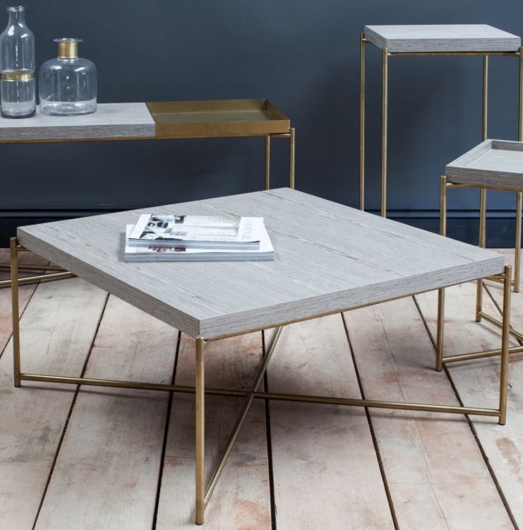 Product photograph of Gillmore Space Iris Square Side Table from Choice Furniture Superstore.